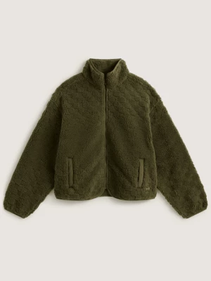 Obrázek produktu Vans - Queens High Pile Jacket Mossy Olive, Woman, Green