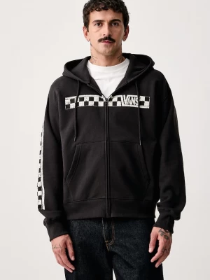 Obrázek produktu Vans rozepínací mikina kapucí pánská bavlnou Racing Full Zip černá