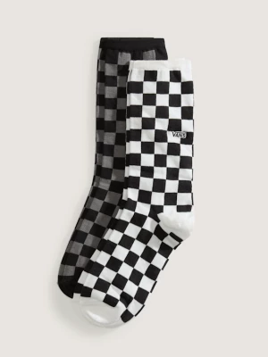Obrázek produktu Vans - Ticker Crew Socks (2 Pairs), Man, Black, Size: M (38.5-42​)