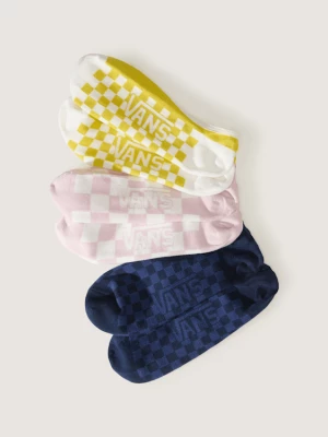 Obrázek produktu Vans - Vans Check Canoodle Socks (3 pairs), Man, Blue, Size: S (34.5-38​)
