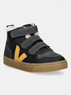 Obrázek produktu Veja Dětské kožené tenisky Small V-10 Mid Winter černá
