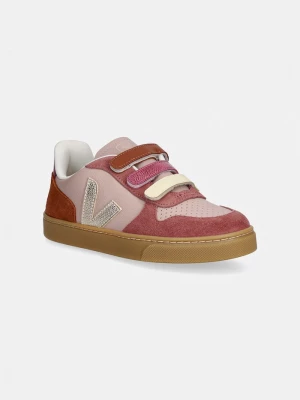 Obrázek produktu Veja Small V-10 sneakers boty dětské kožené růžová