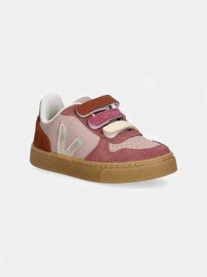 Obrázek produktu Veja Small V-10 sneakers boty dětské kožené růžová