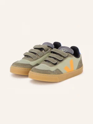 Obrázek produktu Veja Sneakersy Small V-90 světle zelená / oranžová / olivová