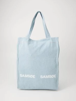 Obrázek produktu Velká kabelka Samsøe Samsøe světlemodrý denim