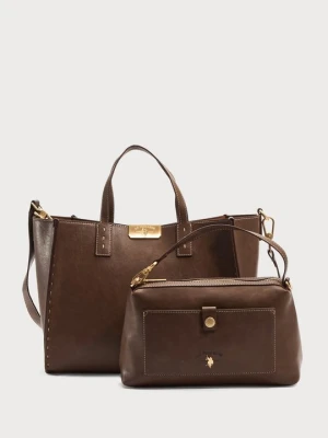 Obrázek produktu Velká kabelka U.S. POLO ASSN. tmavě hnědá