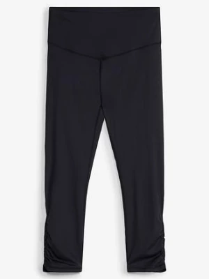 Obrázek produktu Velmi lehké, sportovní capri legíny s nařasením, rychleschnoucí BonPrix