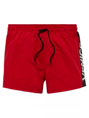 Obrázek produktu VENICE BEACH Plavecké šortky červená / černá / bílá