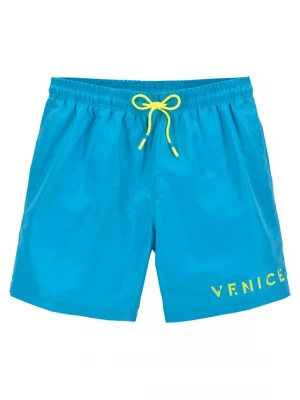 Obrázek produktu VENICE BEACH Plavecké šortky nebeská modř / svítivě žlutá