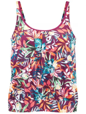 Obrázek produktu VENICE BEACH Tankiny top smaragdová / vínově červená / světle červená / bílá
