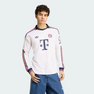 Obrázek produktu Venkovní dres s dlouhým rukávem FC Bayern 26/27 Adidas bílá