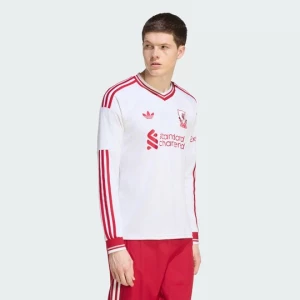 Obrázek produktu Venkovní dres s dlouhým rukávem Liverpool FC 26 / 27 Adidas bílá