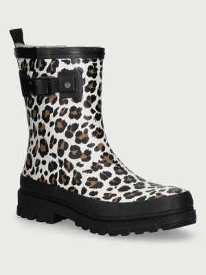 Obrázek produktu Verbenas holínky dámské LINA FUR SMOOTH LEO / BLACK béžová