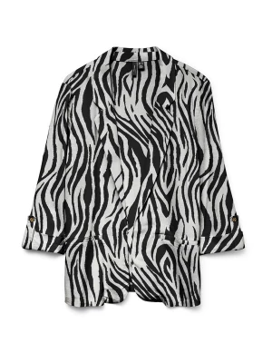 Obrázek produktu VERO MODA Blejzr 'VMJESMILO' stříbrně šedá / černá / stříbrná