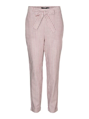Obrázek produktu VERO MODA Chino kalhoty 'VMLYA' červená / bílá