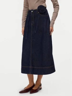 Obrázek produktu Vero Moda Džínová sukně Ruth 10343067 Tmavomodrá A-Line Fit