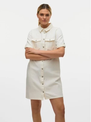 Obrázek produktu Vero Moda Džínové šaty Jennie 10309665 Bílá Regular Fit