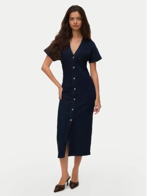 Obrázek produktu Vero Moda Džínové šaty Sanni 10345708 Tmavomodrá Slim Fit