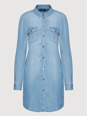 Obrázek produktu Vero Moda Džínové šaty Silla 10184172 Modrá Regular Fit