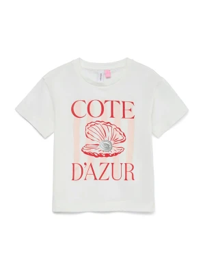 Obrázek produktu Vero Moda Girl Tričko 'VMGina Mette' růžová / červená / stříbrná / bílá