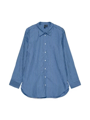Obrázek produktu VERO MODA Halenka světlemodrá / bílá