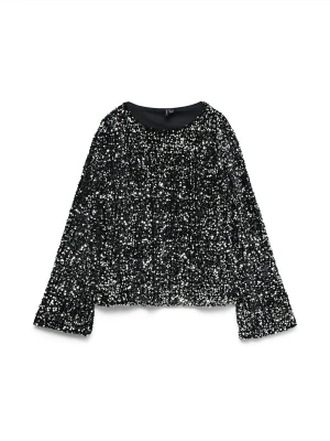 Obrázek produktu VERO MODA Halenka 'VMBELLA' černá / stříbrná