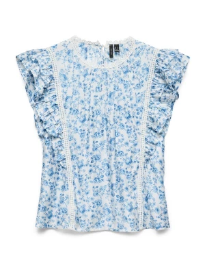 Obrázek produktu VERO MODA Halenka 'VMBliss' azurová / bílá