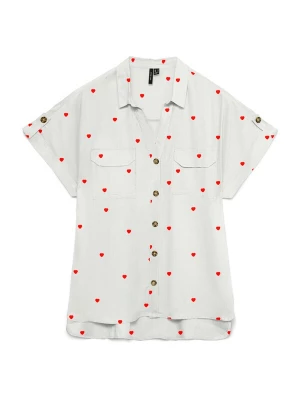 Obrázek produktu VERO MODA Halenka 'VMBUMPY' tmavě červená / bílá