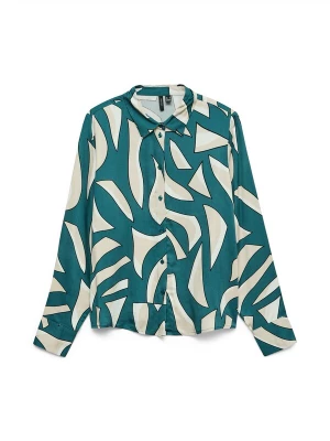 Obrázek produktu VERO MODA Halenka 'VMCINDY REGINA' starobéžová / nefritová / černá / bílá
