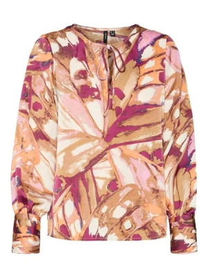 Obrázek produktu VERO MODA Halenka 'VMLINEA LYKKE'  koňaková / fialová / růžová / bílá