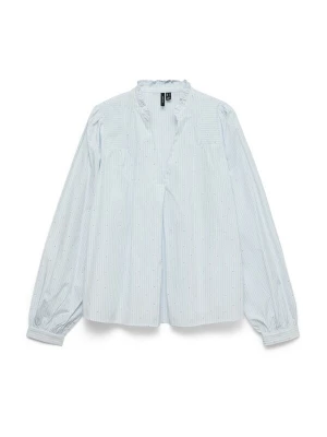 Obrázek produktu VERO MODA Halenka 'VMSINA' světlemodrá / bílá