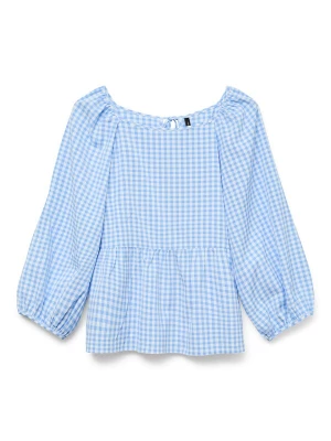 Obrázek produktu VERO MODA Halenka 'VMVICHY' světlemodrá / bílá