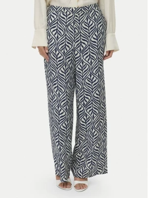 Obrázek produktu Vero Moda Kalhoty z materiálu Josie 10303759 Tmavomodrá Wide Leg