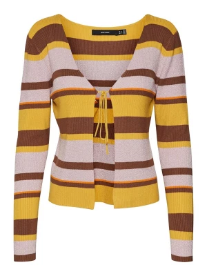 Obrázek produktu VERO MODA Kardigan 'AURA' hnědá / žlutá / fialová