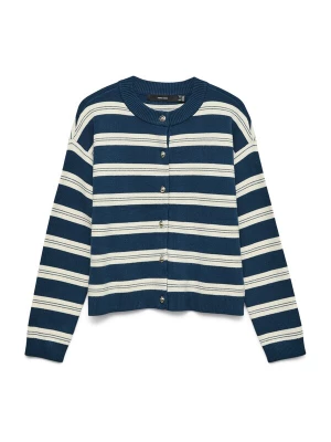 Obrázek produktu VERO MODA Kardigan 'VMGOLD' modrá džínovina / bílá