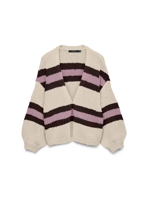 Obrázek produktu VERO MODA Kardigan 'VMMaybe' béžová / čokoládová / bledě fialová