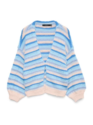 Obrázek produktu VERO MODA Kardigan 'VMMaybe' béžová / modrá / světlemodrá
