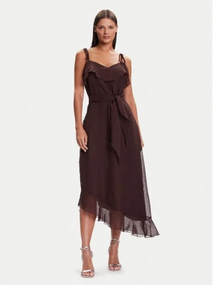 Obrázek produktu Vero Moda Koktejlové šaty Sabrina 10344471 Hnědá Regular Fit