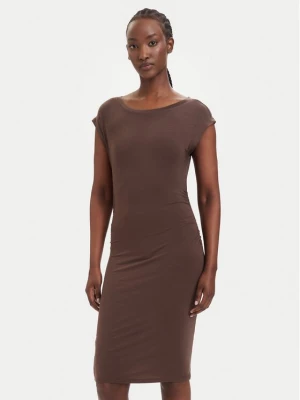Obrázek produktu Vero Moda Koktejlové šaty Sarah 10346941 Tmavě hnědá Slim Fit