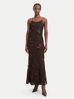 Obrázek produktu Vero Moda Koktejlové šaty VmQuinn 10348532 Hnědá Regular Fit