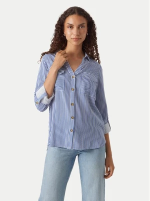 Obrázek produktu Vero Moda Košile Bumpy 10275283 Modrá Regular Fit