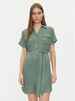 Obrázek produktu Vero Moda Košilové šaty Bumpy 10325828 Zelená Loose Fit
