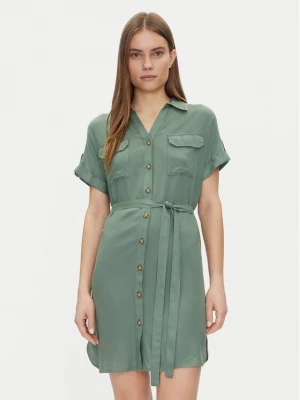 Obrázek produktu Vero Moda Košilové šaty Bumpy 10325828 Zelená Loose Fit