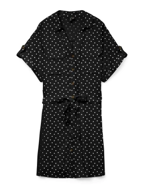 Obrázek produktu VERO MODA Košilové šaty 'VMBUMPY' černá / bílá