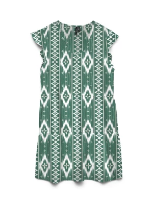 Obrázek produktu VERO MODA Letní šaty 'VMMYMILO' tmavě zelená / bílá