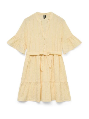 Obrázek produktu Vero Moda Petite Šaty 'VMELENA' žlutá / bílá