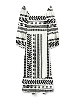 Obrázek produktu VERO MODA Šaty 'VMDICTHE' černá / bílá