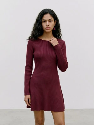 Obrázek produktu VERO MODA Šaty 'VMGOLD LUX' vínově červená