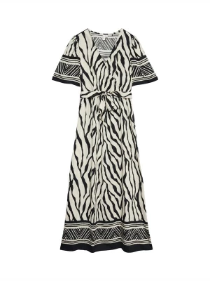 Obrázek produktu VERO MODA Šaty 'VMKAMILLE' černá / bílá