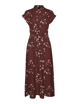 Obrázek produktu VERO MODA Šaty 'VMNEWHALLIE' tmavě zelená / růžová / karmínově červené / bílá